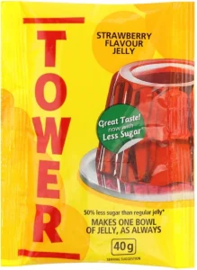 Tower Strawberry Flavoured Jelly Powder Crystals (36 x 40 g) | Shop Online