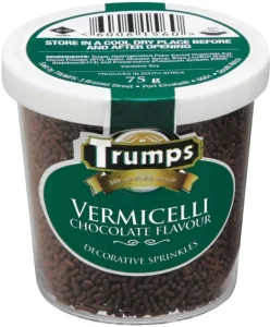 Tumps Vermicelli Chocolate Flavour Sprinkles (75 g) | Shop Online