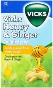 Vicks Acta Plus Honey & Ginger Liquid (100 ml) | Shop Online