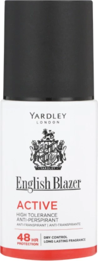 Yardley English Blazer Active Deodorant Roll-on - For Men (300 ml Pack of 6) | Shop Online