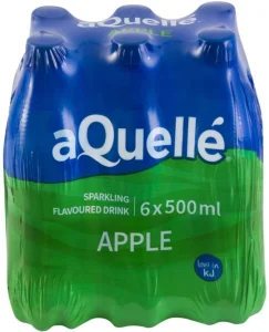 aQuelle Sparkling Apple Flavoured Water (6 x 750 ml) | Shop Online