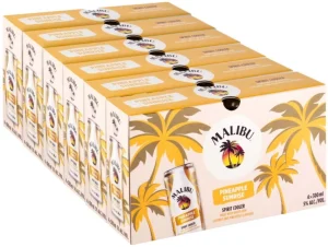 Malibu Pineapple Sunrise Sprit Cooler (Pack of 24 x 300 ml) | Shop Online
