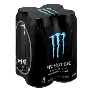 Monster Absolutely Zero Energy Drink  (Citrus Flavoured, 4 x 500 ml) | Shop Online