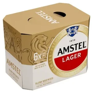 Amstel Lager Can (Pack of 6 x 440 ml) | Shop Online