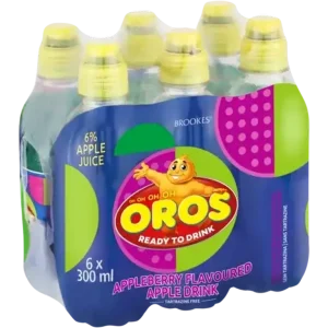 Brookes Oros Apple Drink (6 x 300 ml) | Shop Online