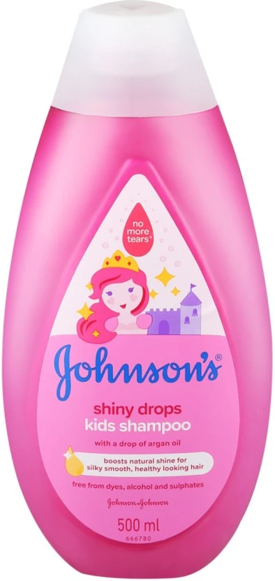 Johnson's Shiny Drops Kids Shampoo (500 ml) | Shop Online - Image 3
