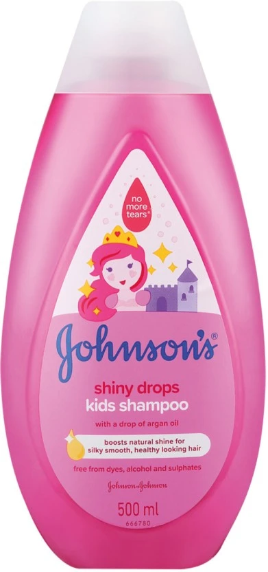 Johnson's Shiny Drops Kids Shampoo (500 ml) | Shop Online - Image 2