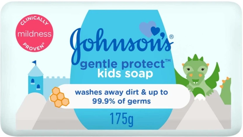 Johnson's Kids Soap Gentle Protect (12 x 175 g) | Shop Online - Image 2
