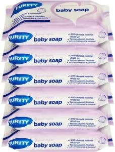 Purity & Elizabeth Anne’s Baby Soap Lavender & Chamomile  (6 x 175 g) | Shop Online