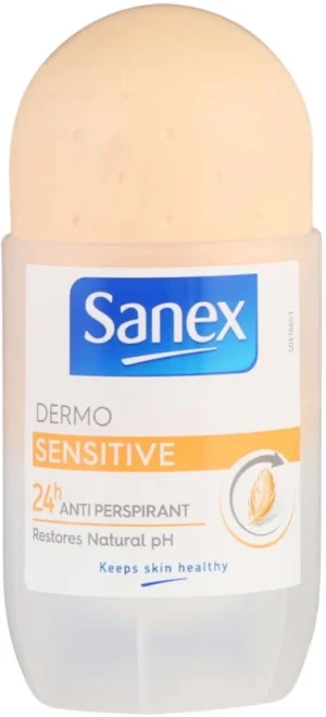Sanex  Antiperspirant Dermo Sensitive Deodorant Roll-on (50 ml) | Shop Online