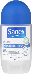 Sanex Antiperspirant Extra Control Fresh Deodorant Roll-on (50 ml, Pack of 6) | Shop Online
