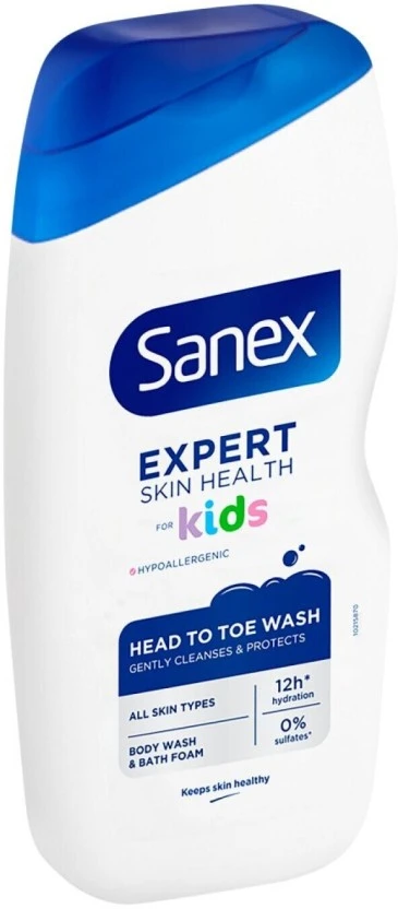 Sanex Expert Skin Health Kids Body Wash Body Wash (500 ml) | Shop Online - Image 2