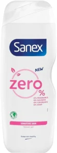 Sanex Zero % Sensitive Skin Shower Gel Body Wash  (750 ml) | Shop Online