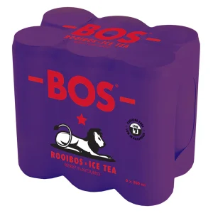 Bos Berry Flavoured Rooibos Iced Tea (6 x 300 ml) | Shop Online