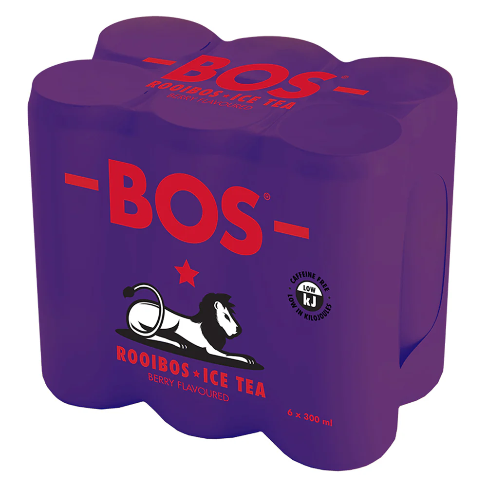 Bos Berry Flavoured Rooibos Iced Tea (6 x 300 ml) | Shop Online