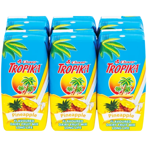 Clover Tropika Pineapple Flavoured Diary Fruit Mix (6 x 200 ml) | Shop Online - Image 2