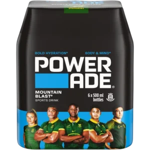 Powerade Mountain Blast Sports Drink (Flavoured 6 x 500 ml) | Shop Online
