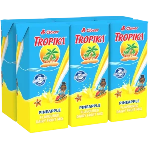 Clover Tropika Pineapple Flavoured Diary Fruit Mix (6 x 200 ml) | Shop Online