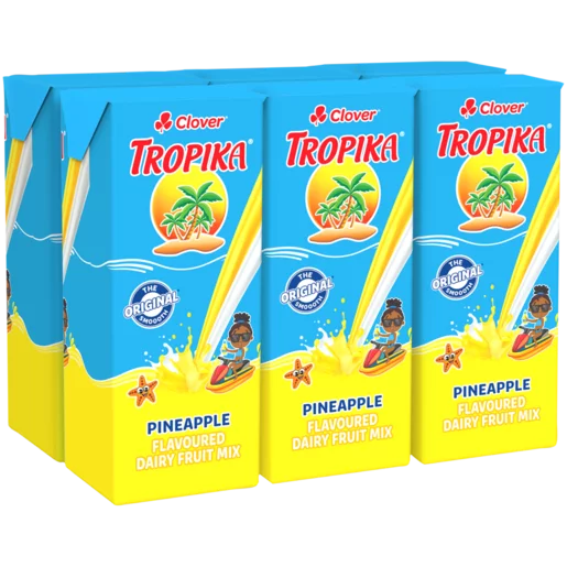 Clover Tropika Pineapple Flavoured Diary Fruit Mix (6 x 200 ml) | Shop Online