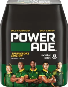Powerade Springbok Edition Sports Drink (Flavoured 6 x 500 ml) | Shop Online