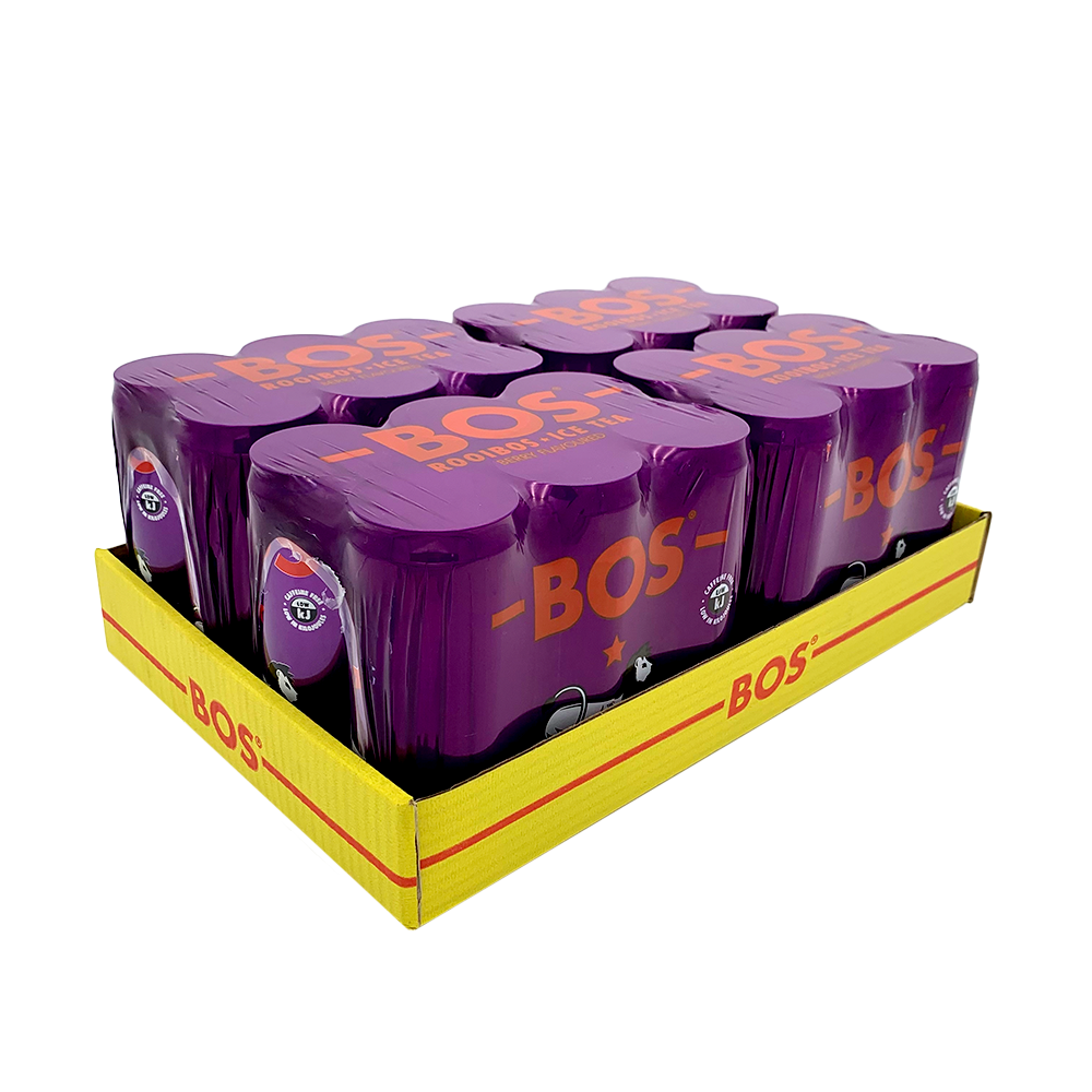Bos Berry Flavoured Rooibos Iced Tea (24 x 300 ml) | Shop Online