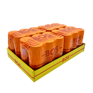 Bos Sugar Free Peach Flavoured Rooibos Iced Tea (24 x 300 ml) | Shop Online