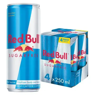 Red Bull Sugar Free Energy Drink (4 x 250 ml) | Shop Online - Image 3