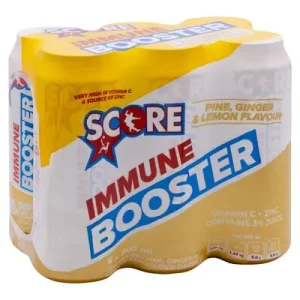 Score Immune Booster Energy Drink (Orange Ginger Lemon Flavoured 6 x 500 ml) | Shop Online