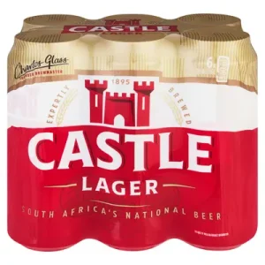 Castle Lager Can (Pack of 6 x 500 ml) | Shop Online