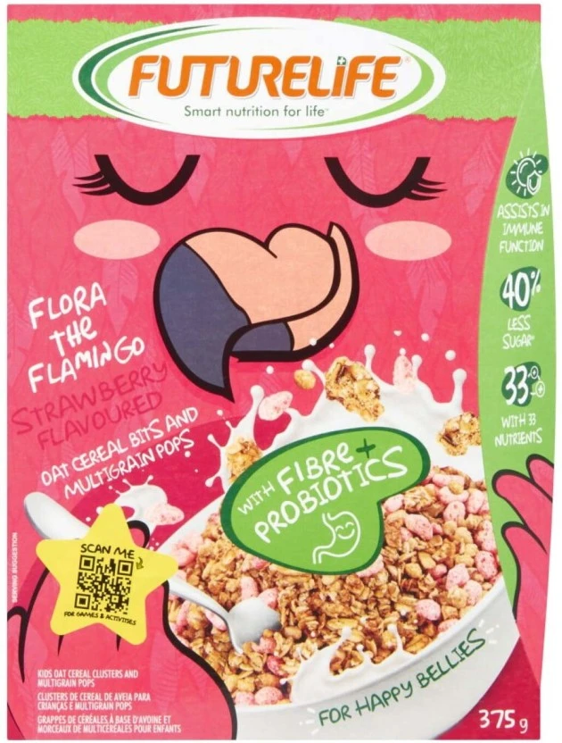 Futurelife Flora The Flamingo Strawberry Flavour 375 g - Image 2