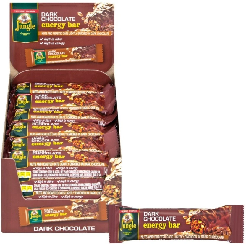 Jungle Energy Bar Dark Chocolate 30 x 40 g - Image 2