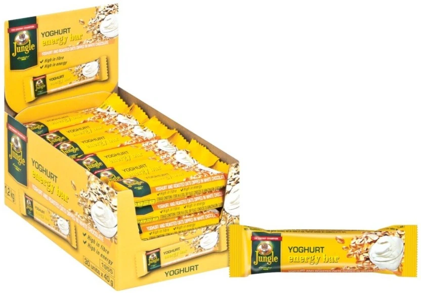 Jungle Energy Bar Yoghurt 30 x 40 g