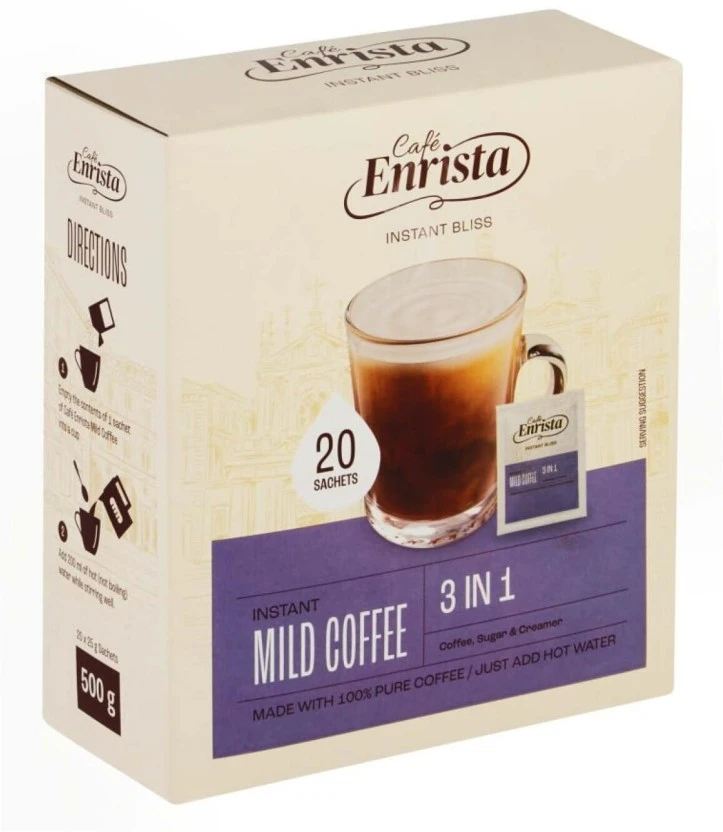 Cafe Enrista 3 In 1 Instant Coffee 20 x 25 g - Image 2