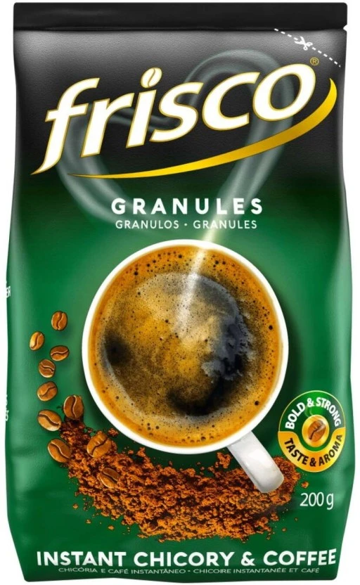 Frisco Granules Instant Coffee Chicory Flavoured, 200 g