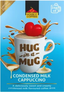 House Of Coffees Hug In A Mug Condense Milk Instant Coffee 8 X 24g
