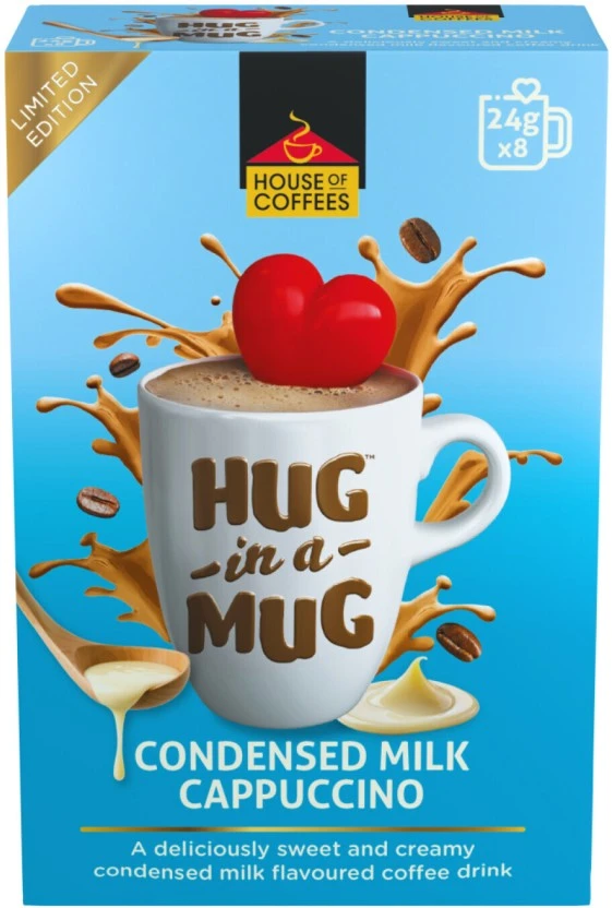 House Of Coffees Hug In A Mug Condense Milk Instant Coffee 8 X 24g - Image 2