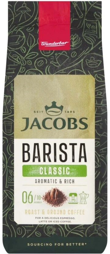 Jacobs Barista Classic Roast Ground Coffee 200 g - Image 2