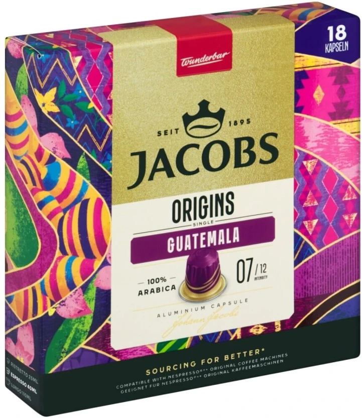 Jacobs Guatemala Coffee Capsule 18 Capsules 93 g - Image 2