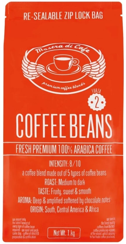 Mostra Di Cafe Coffee Beans 1 kg - Image 2