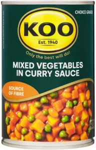 Koo Mixed Vegetable In Curry Sauce Vegetables 420 g