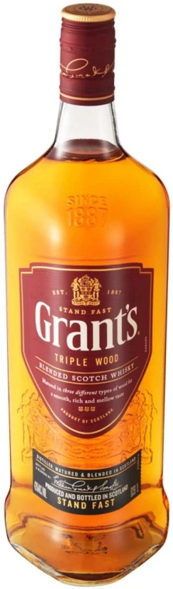 Grants Blended Scotch Whisky 1 L - Image 2