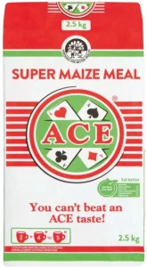 Ace Super Meal Maize/corn 8 x 2.5 kg