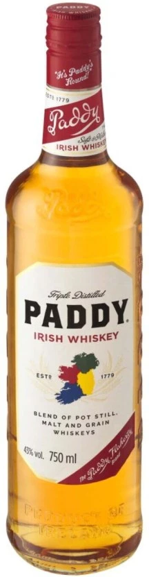 Paddy Blended Irish Whiskey 12 x 750 ml - Image 2