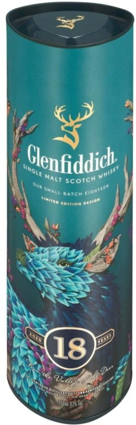 Glenfiddich 18 Year Old Single Malt Scotch Whisky 750 ml - Image 2