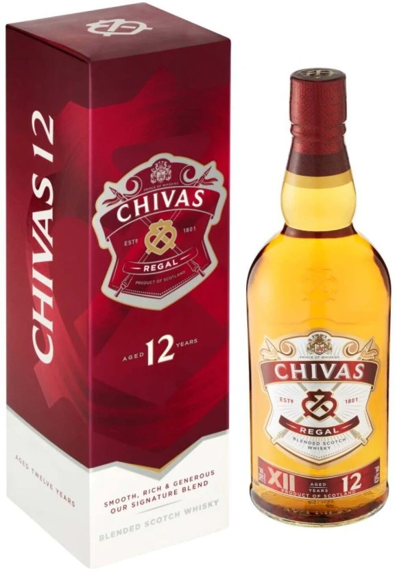 Chivas Regal Blended Scotch Whiskey 12 x 750 ml - Image 4
