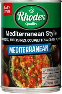 Rhodes Mediterranean Style Vegetables 410 g
