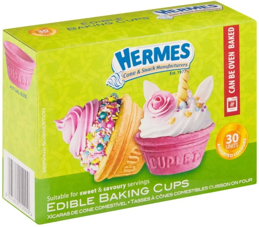 Hermes Edible Baking Cups Topper 30 x 40 g - Image 2