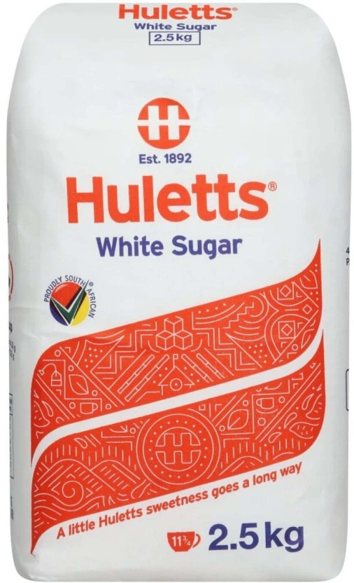 Huletts White Sugar 4 x 2.5 kg
