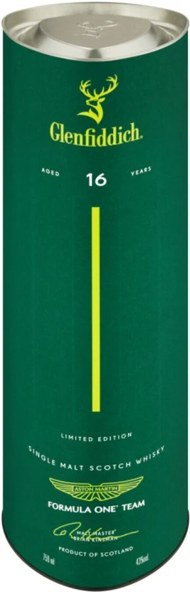 Glenfiddich Special Edition Aston Martin F1 Team 16 Year Old Single Malt Scotch Whiskey 750 ml - Image 3