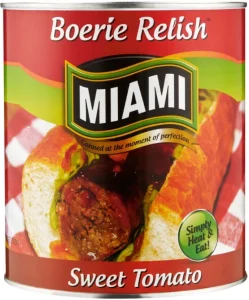 Miami Boerie Relish Vegetables 6 x 3.2 kg